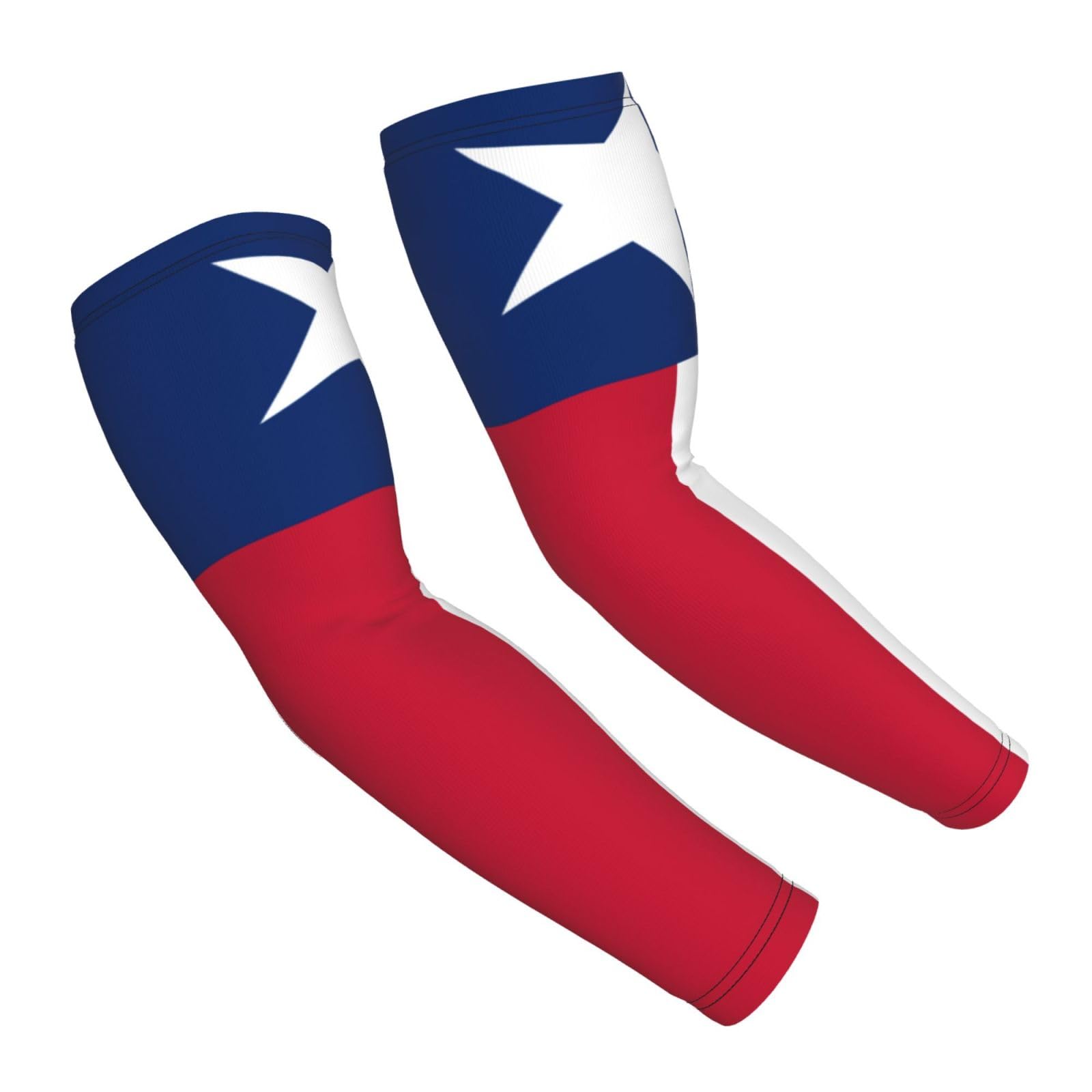 SEAEAGLE Flag Of Texas Sun Protection Arm Long Sleeve Protection Sports Outdoor Garden Yard Unisex