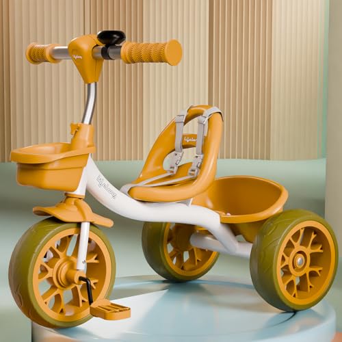 Image of Lifelong Trike Cycle for Kids 2-5 Years | Tricycles for Boy & Girl | Bicycle for Kids with 3 Eva Wheels, Bell & Basket for Toys -30Kg Capacity