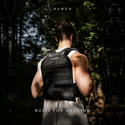 Mochila Hanzo Rucking V2 con soporte lumbar para entrenamiento miniatura 5