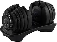 Dumbbell Halter Gallant Elite Pro 24kg Regulável Com Base