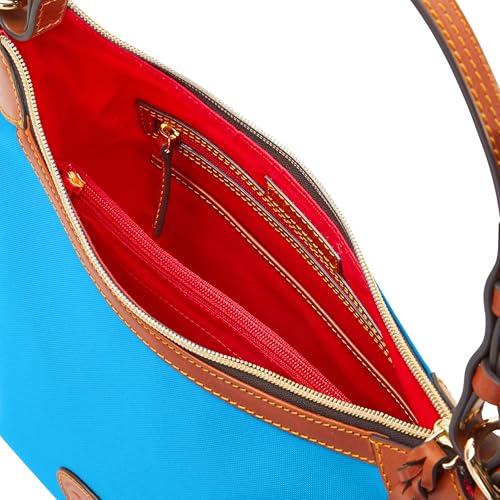 Image of Dooney & Bourke Shoulder Bags for Women, Nylon Bag with Removable Adjustable Leather Handle