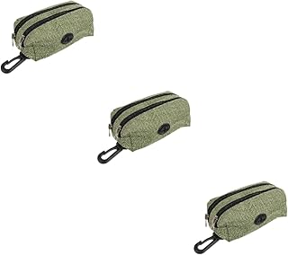 Ipetboom 3 Peças Saco De Lixo Para Animais De Estimação Porta Trela De Cachorro Porta Saco De Cocô De Cachorro Dispensador De Saco De Cocô De Cachorro Porta Saco De Lixo Porta Saco De