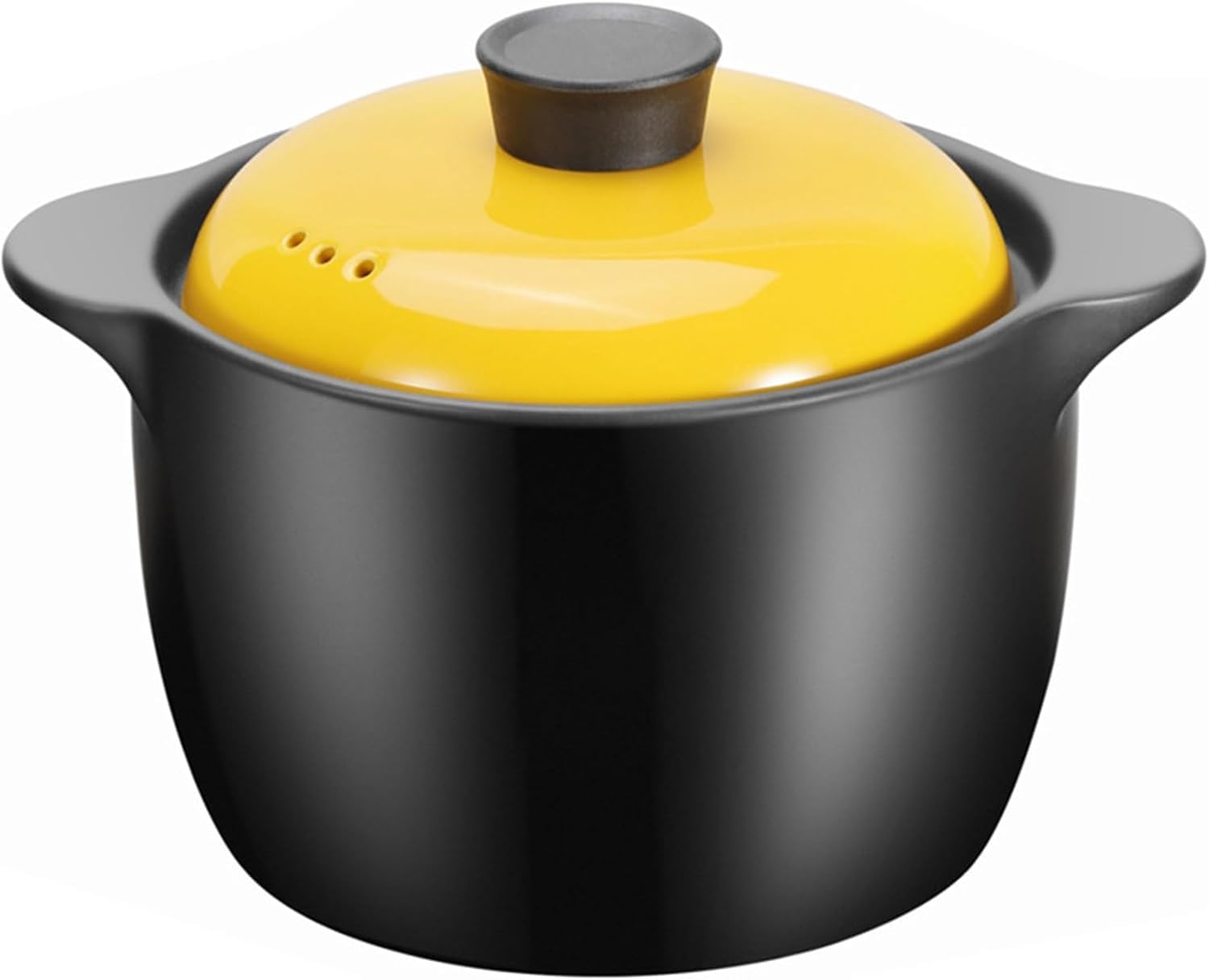 Cocotte en terre cuite anti-adhérence pour ragoûts tendres et savoureux