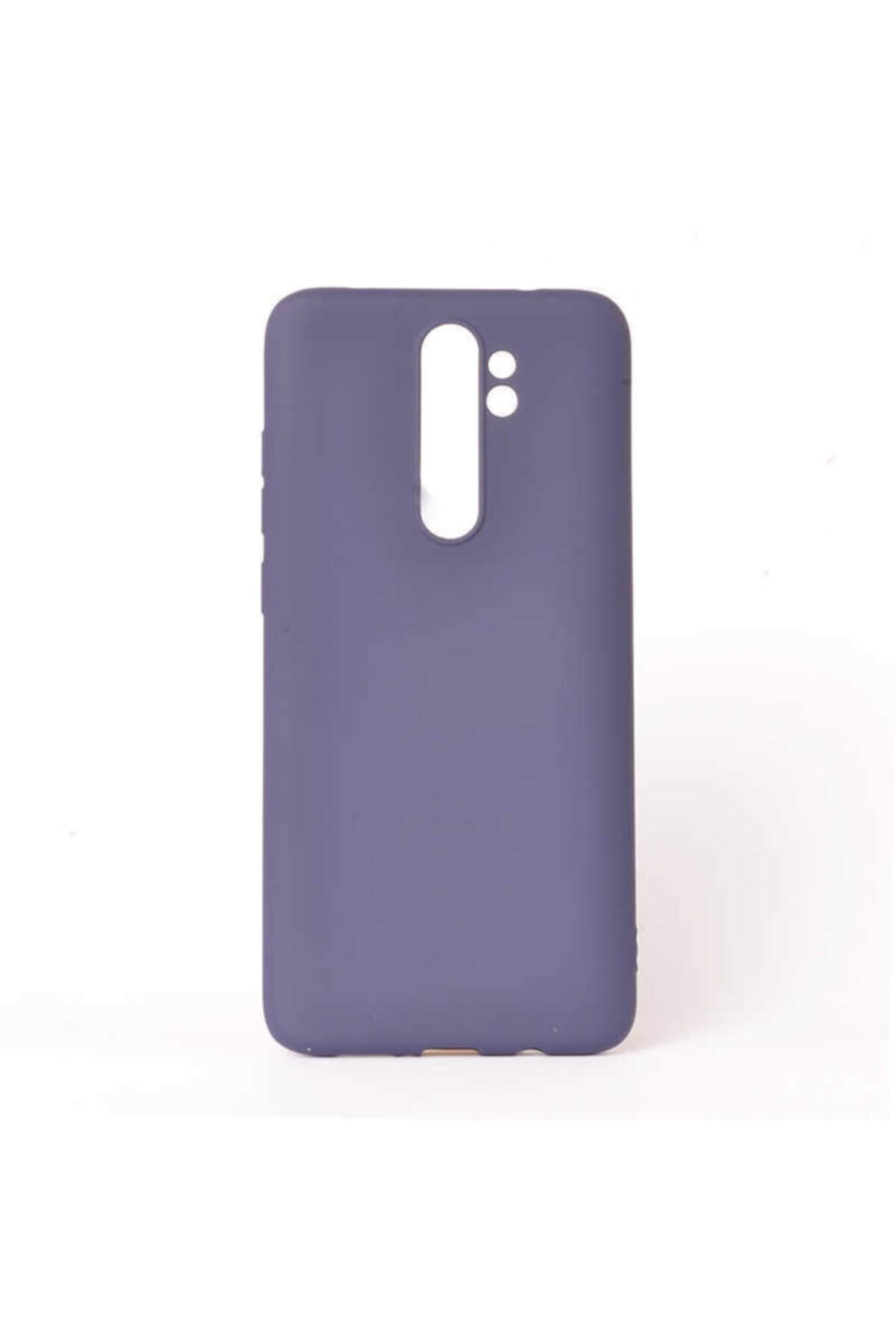Zore Premier Redmi Note 8 Pro ile Uyumlu Silikon Kapak, Mavi