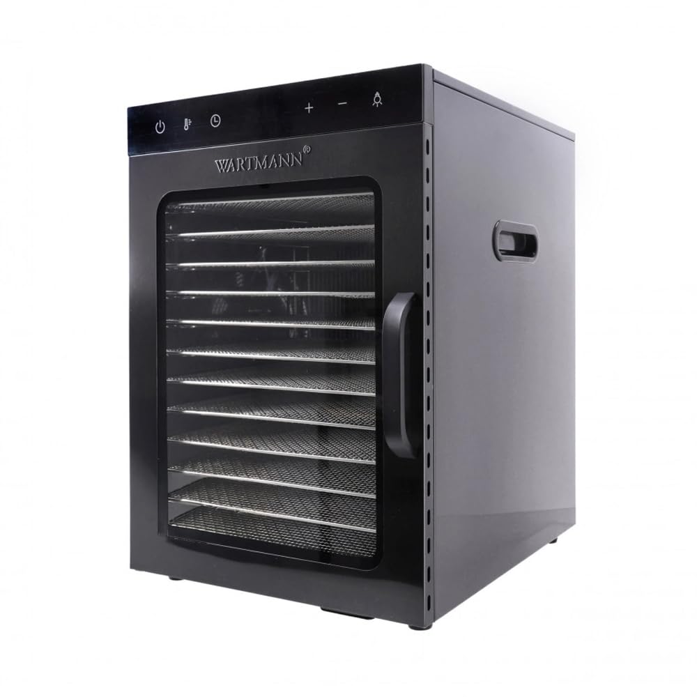 WM-2512 Deshidratador automático de acero inoxidable - Deshidratador compacto con 12 rejillas de deshidratación de acero inoxidable sin BPA