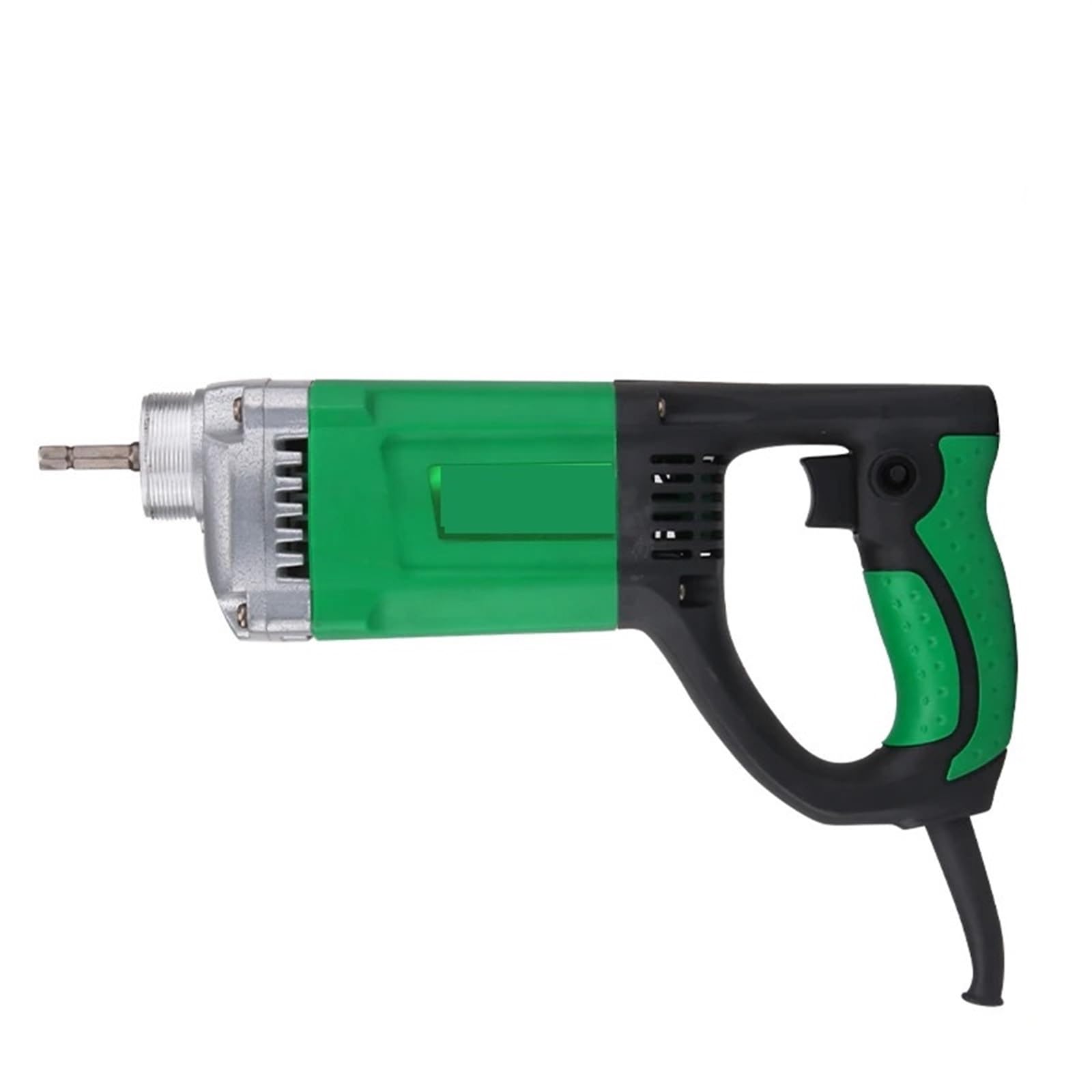 Hormigonera, Vibrador de hormigón eléctrico de 35 mm con mango industrial, 820 W, 4300 rpm, pequeño vibrador de hormigón portátil for suelos de cemento
