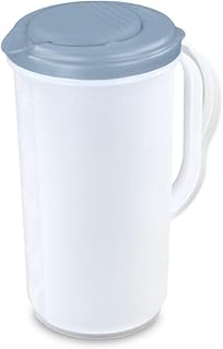 Sterilite - Jarra (2 unidades, 1,9 L), color azul y verde