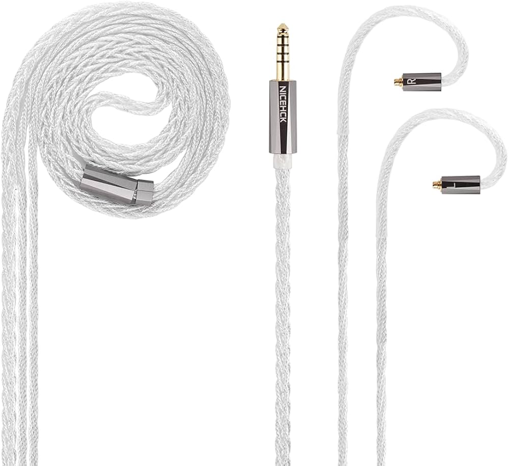 Amazon | NICEHCK SnowLuna イヤホンリケーブル アップグレード MMCX