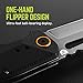 TRUE BERM Tanto Flipper Knife