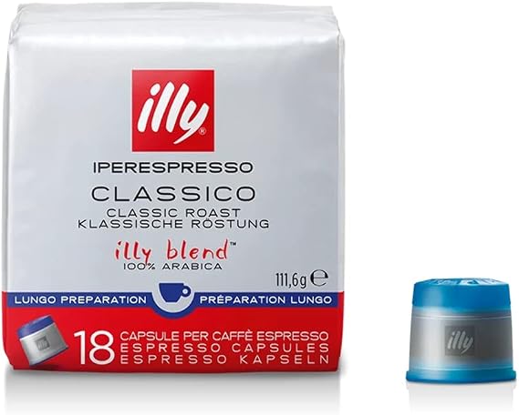 Illy Caffè Iperespresso Long Cube 18 Capsule