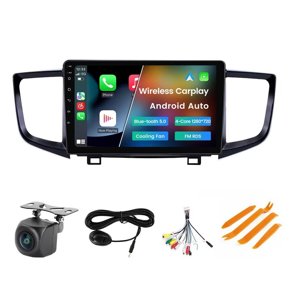 Amazon.com: Android 13 Car Stereo for Honda Pilot 2016 2017 2018