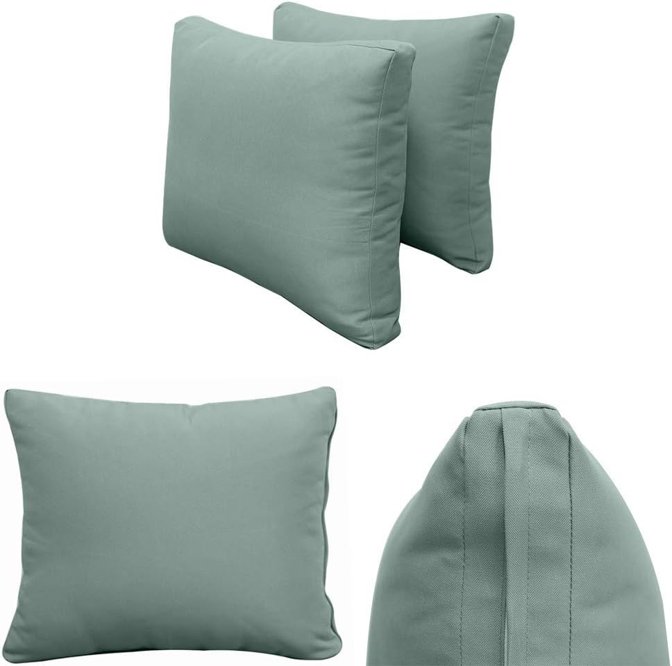 Prolinemax Style1 Twin Size 5PC Knife Edge Outdoor Daybed Mattress Cushion Bolster Pillow Complete Set AD002