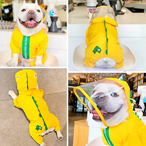 FUAMEY Dog Raincoat,Pet Waterproof Rain 