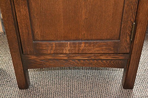 Crafters & Weavers Arts And Crafts Mission Nightstand End Table Made With Solid Oak #TOP3