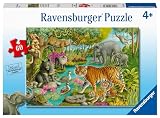 Ravensburger Animals of India 60 Piece Jigsaw Puzzle for Kids Age 4 Years Up - Educational Toys & Games for Kids