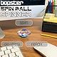 bopster Metall Spin Ball Fidget Schreibtischspielzeug – Hand Spinner, bestes Fidget-Spielzeug für Kinder, Jugendliche & Erwachsene – Stressabbau, Angstlinderung & Autismus - Mehrfarbig Metallic