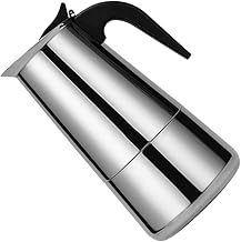 UPKOCH Cafeteira Café Expresso Derramando Chaleira Fogão Coador De Café Cafeteira Elétrica Cafeteira Italiana Máquina De Café Expresso Mocha Utensílios De Café Máquina De Café Pote De