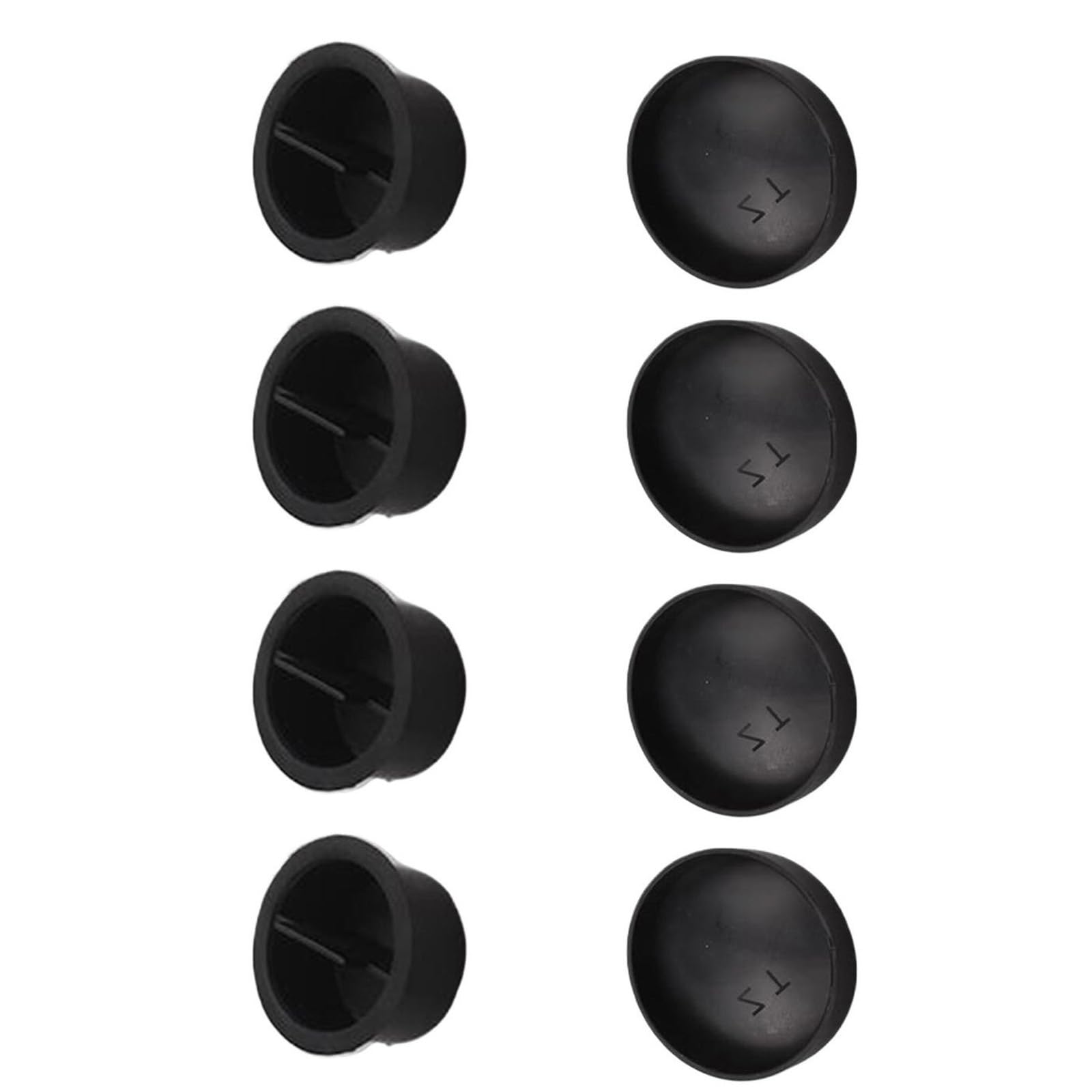 FSLMEIL 1.25" Dust Cap & Dust Plug Set for Astronomical Telescope Eyepieces Barlow Lens Zenith Mirror Or Other Accessories - 4 Plugs and 4 Caps