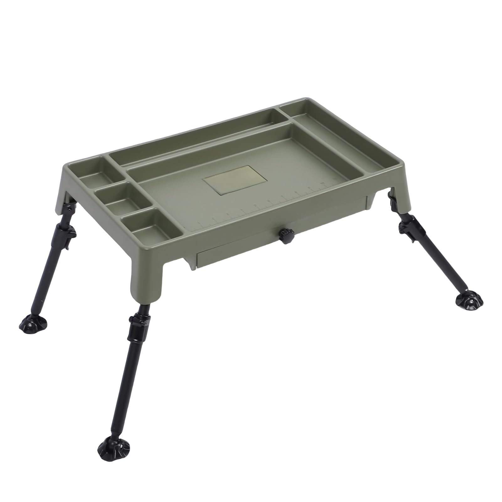 Mingzhe Folding Camping Table with Double Layer Design Height Adjustable