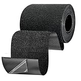 補修テープ 織物補修テープ ナイロン修繕テープ テント補修 防水 洗濯可能 ビニール破損 タープ補修用テープ カンバス修理用 裂け目 オーニングの破れ,織物補修 日よけたな修理用シール ナイロン,ひび割れ補修 生地 缝纫やアイロン不要 耐久性優れる 【色：ブラック サイズ5cm×1.6m】