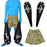 [Formemory] 鬼のパンツ こん棒＊２個 3点セット なまはげ 赤鬼 青鬼 仮装 変身 なりきり もじゃ コスチューム 鬼 張子 節分 豆まき オニ退治 赤鬼 青鬼 節分豆 郷土 フェイス こん棒