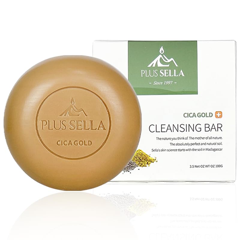 Amazon | sella シカゴールドクレンジングバー | PLUSSELLA | 洗顔