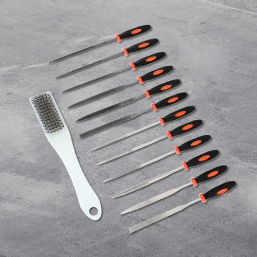 Limes à main pour modélisme et création de maquettes, pack de 13 outils de précision