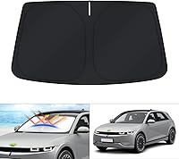 Vista 41 de KUST Parasol para parabrisas para BMW X1 F48 2016, 2017, 2018, 2019, 2020, 2021, 2022, accesorios de ajuste personalizado, parasol plegable