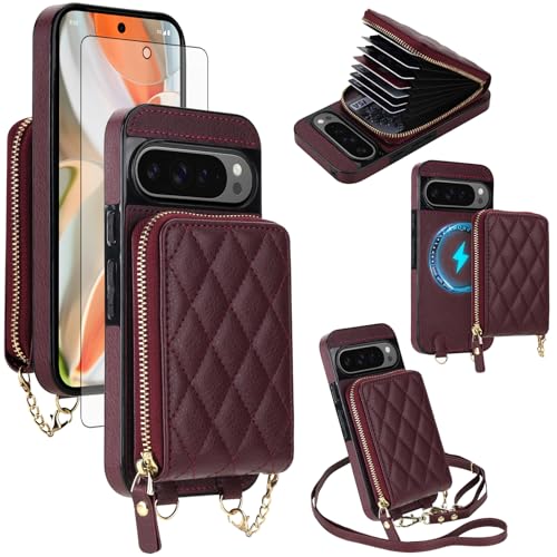 Coque Pixel 10 Pro XL portefeuille anti-piratage RFID pour stopper le vol de données