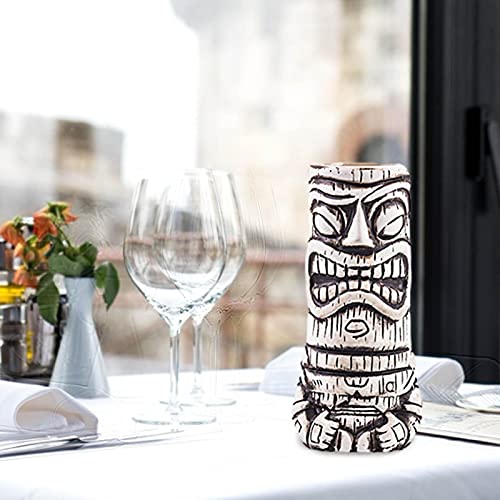 THATA Tiki Bekers, Tiki Mok van keramiek, cocktailbeker, innovatieve Hawaiiaanse Tiki-beker, cocktailglazen - Tiki Bar… - Afbeelding 5