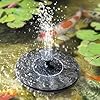 Solar Fountain, Solatec Solar Powered Bird Bath Fountain Pump 1.3W Solar Panel Kit Water Pump,Outdoor Watering Submersible Pump for Pond, Pool, Garden, Fish Tank, Aquarium #5
