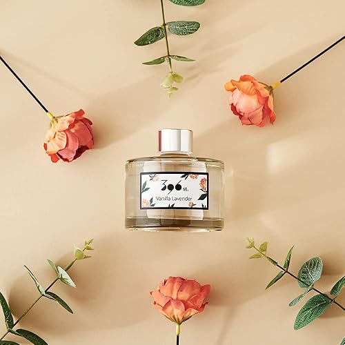 Miniatura 9 de 396 st. Difusor de caña de flor de peonía, almizcle blanco, 6.7 onzasjuego de difusor de junco, fragancia para el hogar, aceites perfumados,