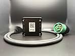 PT30 ELD Device + 9-Pin Cable for Freightliner - Electronic Logging Device - HOS & FMCSA Compliant - Black Square