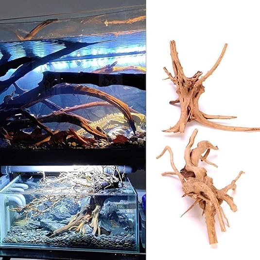 Tfwadmx Natural Driftwood For Aquarium, Reptile Branches