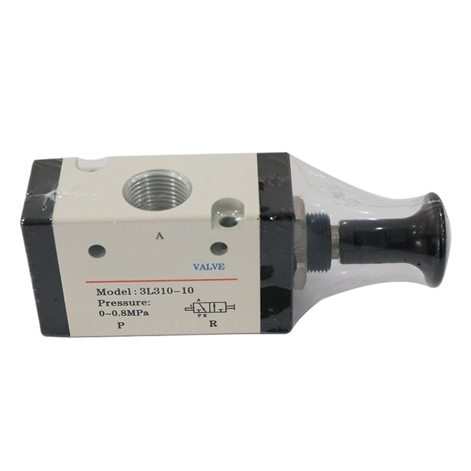 Válvula de empuje 3L210-06, válvula solenoide serie 3L, interruptor neumático, válvula Manual, 1 Uds.