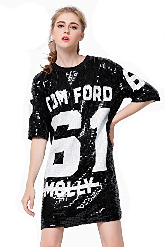 P&r sparkle glitter sequins hip hop jazz dancing t-…