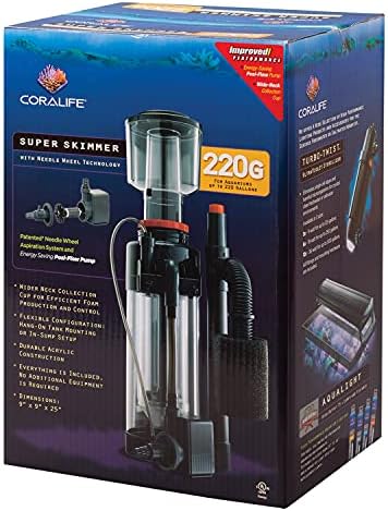 Coralife Super Skimmer with Pump 