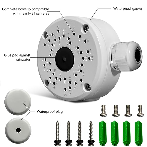Boîte de jonction étanche 8PCS pour câbles électriques extérieurs de dérivation