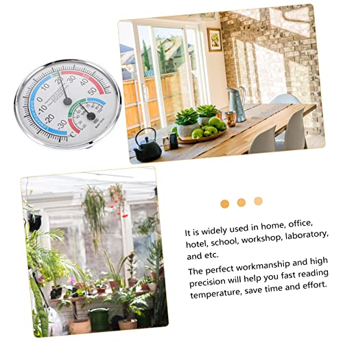 Toddmomy 4 Thermometer raumklima thehomeuse Feuchtigkeitsmesser innen Innenfeuchtigkeitsmesser Sauna-Hygrothermograph Saunazubehör Temperatur messung Indikator Hygrometer Prüfer Büro – Bild 3