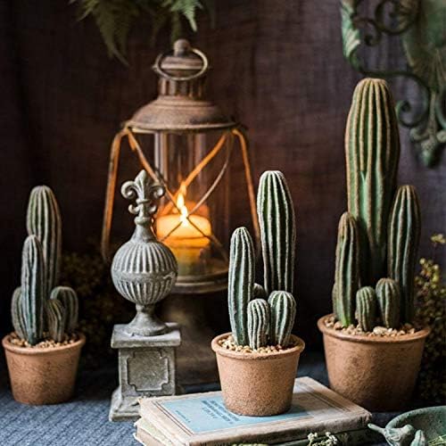 Gentille RusticReach Artificial Cactus in Brown Pot