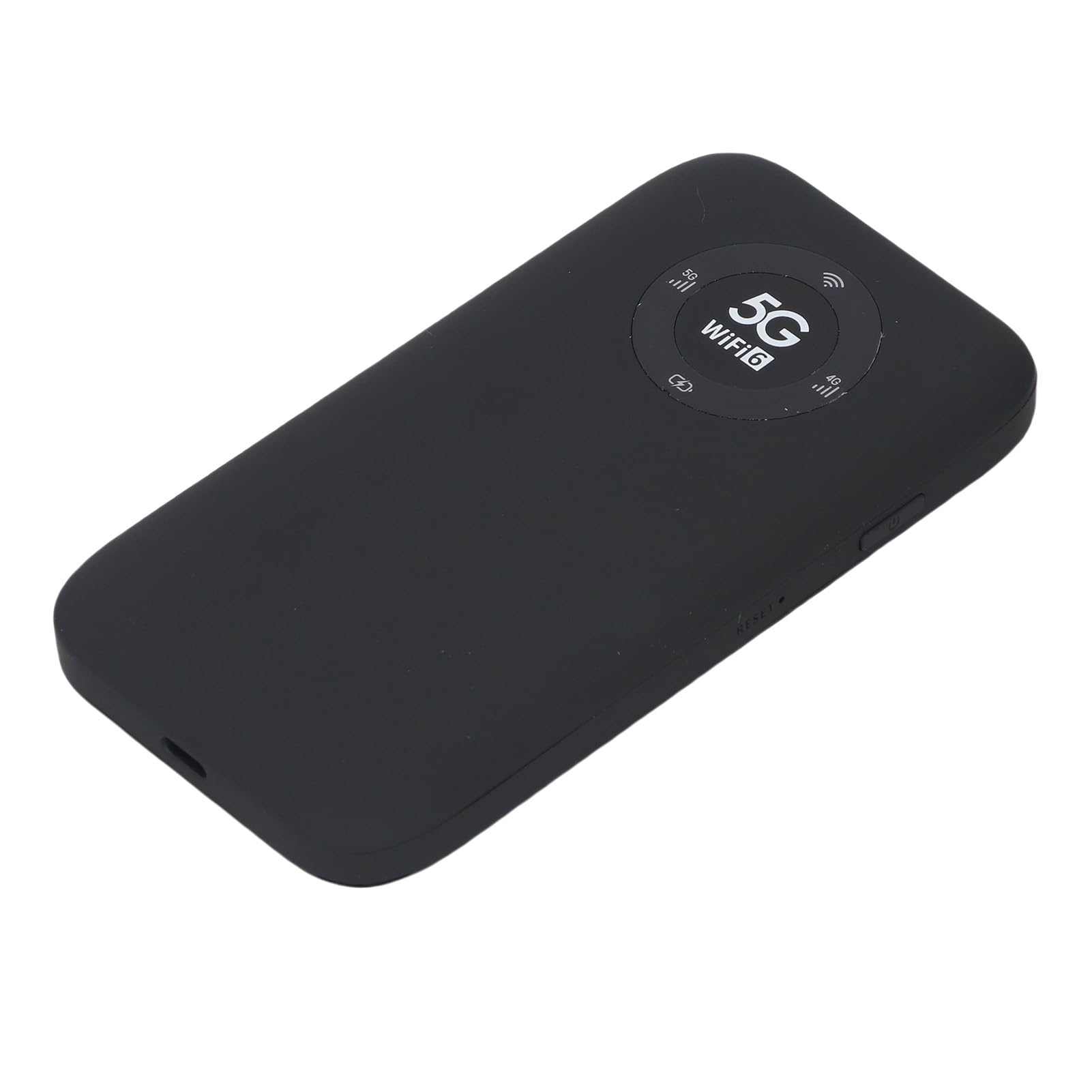Fabater Hotspot Mobile 5G WiFi 6 Potente Router Wireless per Viaggi Supporta 16 Dispositivi Batteria da 7100 MAh (BLACK)