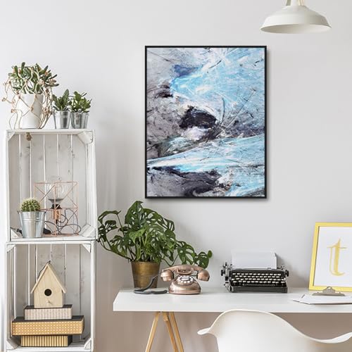 Boîtier de compteur électrique avec cadre décoratif moderne