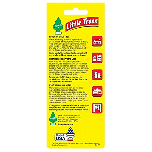 Image of Little Trees Car Air Freshener Cotton Paper - Set of 6 (Jasmin)
