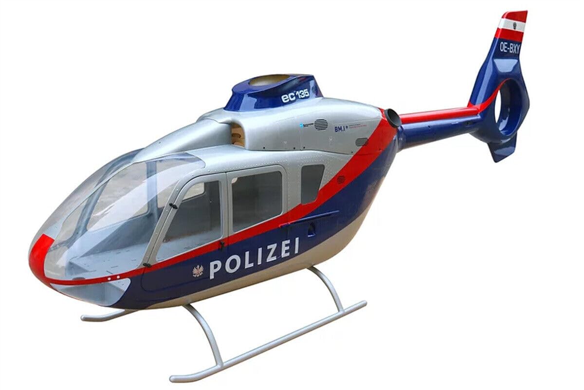 ホビーラジコン RCERA EC-135 POLICE RCEAR C123 EC135 6-Axis Gyro true ducted RC Helicopter | dronesset