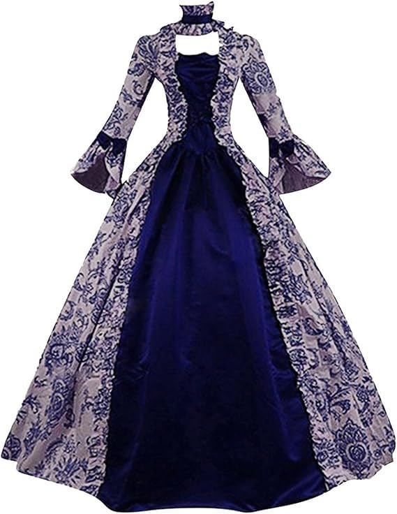 Kasahara – Set Medievale Da Donna 5 Pezzi: Camicetta Scollata, Corsetto, Marsupio, Cintura, Abito Rinascimentale Vittoriano Per Carnevale E Cosplay