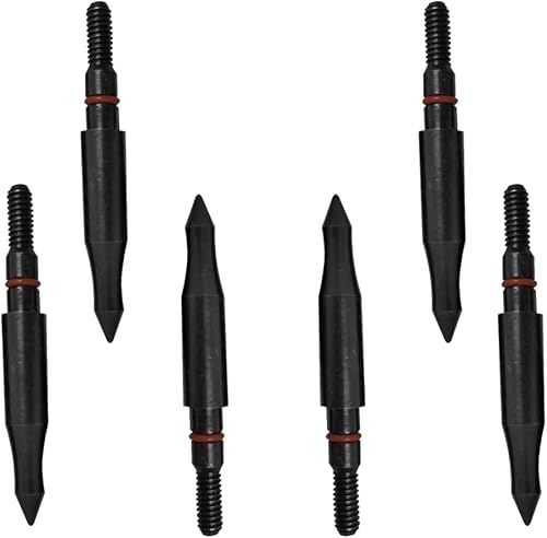 Miniatura 19 de Puntos de campo de tiro con arco de 100/125/150/200 granos, puntas de campo de práctica, tiro con arco, punta de flecha de caza para recurvos