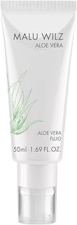 Malu Wilz Aloe Vera Fluid 50ml I Skincare Feuchtigkeitspflege für die gründliche & milde Gesichtspflege I Aloe Vera Gesichtsfluid für alle Hauttypen I Vegan