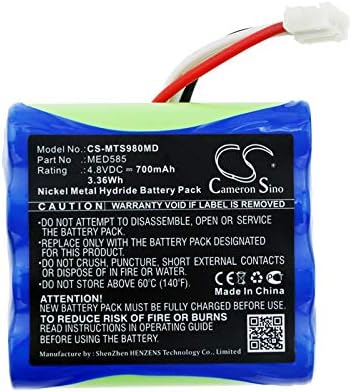 Cameron Sino New Replacement Battery Fit for Microtac Infinity SA9800(700mAh / 3.36Wh)
