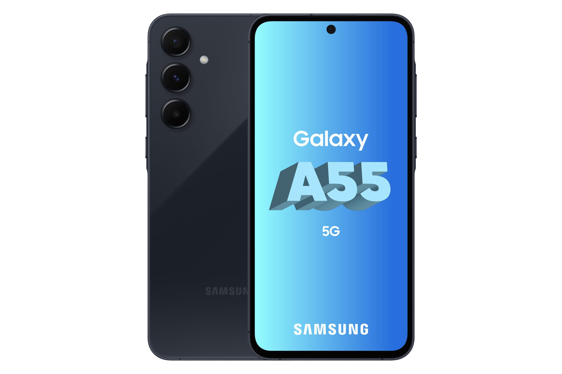 Samsung Galaxy A55 5G 128GB Smartphone 8GB RAM Unlocked Dual-Sim-Free - Navy A