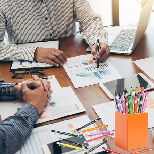 Image of 20 Pieces Inspirational Pens Kit - 10 Black Ink Pens Bulk, Bags Included - Motivational Pens Ballpoint with Stylus Tips - Inspirational Gifts Office School Supplies for Teachers Office Prizes